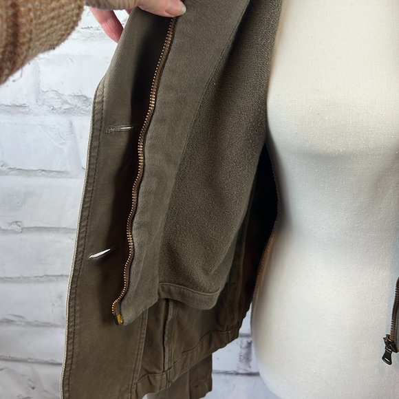 Max & Co 100% Cotton Hooded Jacket Brown - Picture 10 of 14